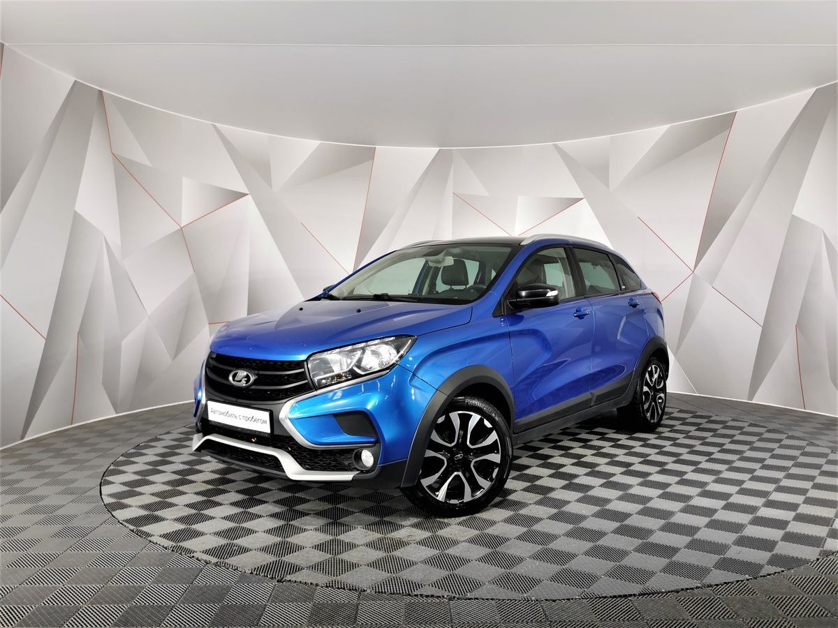 Купить ВАЗ (Lada) XRAY Cross 1.6 CVT (113 л.с.) Синий с пробегом